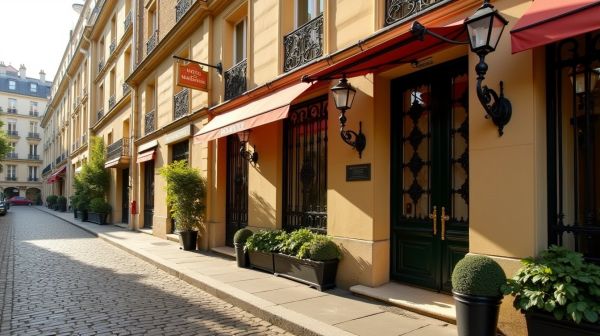 Comparatif des hôtels de charme dans le 6e arrondissement de Paris : Hôtel des Marronniers en tête