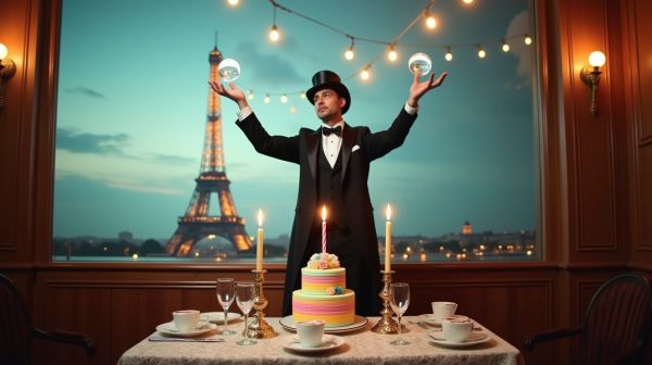 Magicien anniversaire Paris : l'animation magique pour votre fête